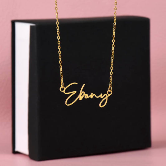 Signature Style Custom Name Necklace